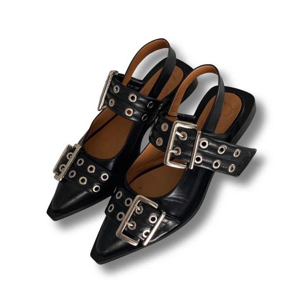 ‼️SOLD‼️ GANNI Slingback Flats